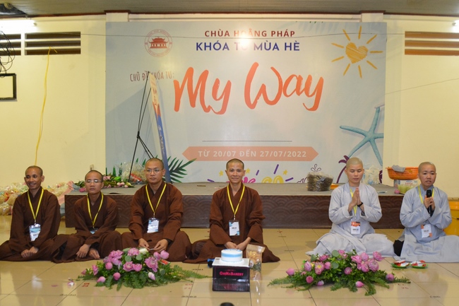 Seventh day of Summer Retreat 2022 at Hoang Phap Pagoda