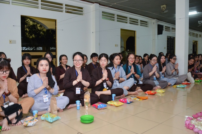 Seventh day of Summer Retreat 2022 at Hoang Phap Pagoda