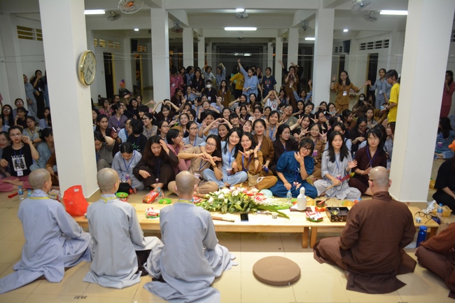 Seventh day of Summer Retreat 2022 at Hoang Phap Pagoda