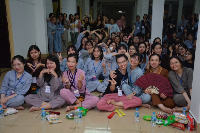 Seventh day of Summer Retreat 2022 at Hoang Phap Pagoda