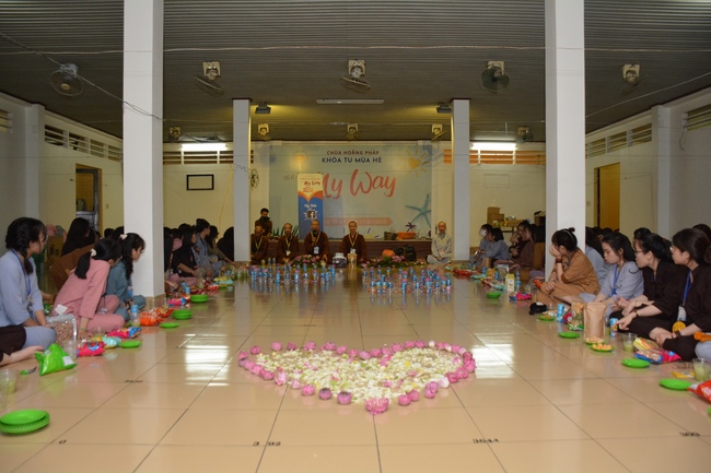 Seventh day of Summer Retreat 2022 at Hoang Phap Pagoda