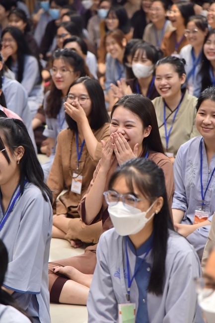 Seventh day of Summer Retreat 2022 at Hoang Phap Pagoda