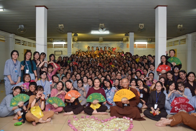 Seventh day of Summer Retreat 2022 at Hoang Phap Pagoda