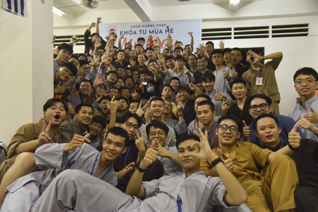 Seventh day of Summer Retreat 2022 at Hoang Phap Pagoda