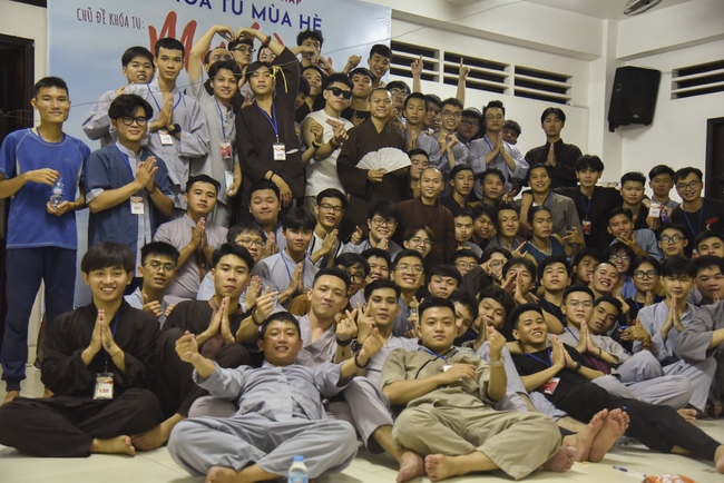 Seventh day of Summer Retreat 2022 at Hoang Phap Pagoda