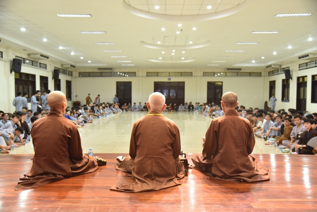 Seventh day of Summer Retreat 2022 at Hoang Phap Pagoda