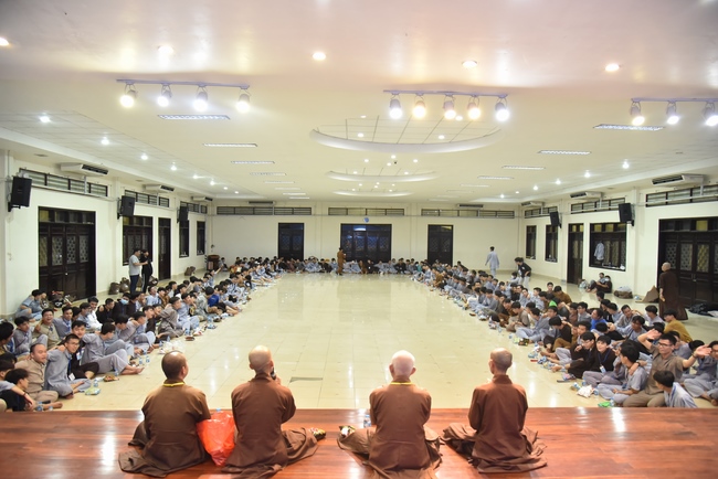 Seventh day of Summer Retreat 2022 at Hoang Phap Pagoda