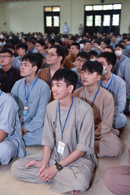 Seventh day of Summer Retreat 2022 at Hoang Phap Pagoda