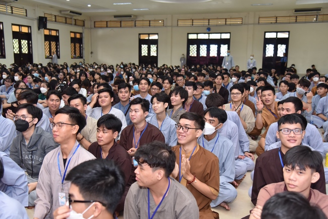Seventh day of Summer Retreat 2022 at Hoang Phap Pagoda
