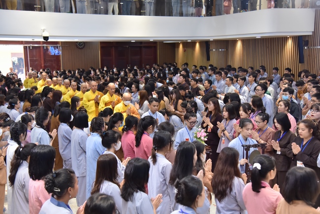 Seventh day of Summer Retreat 2022 at Hoang Phap Pagoda