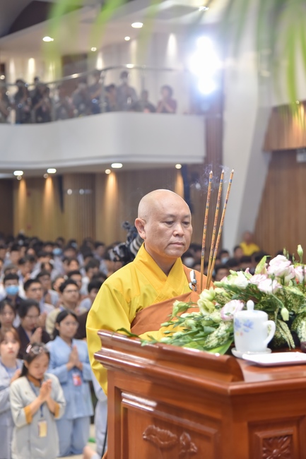 Seventh day of Summer Retreat 2022 at Hoang Phap Pagoda