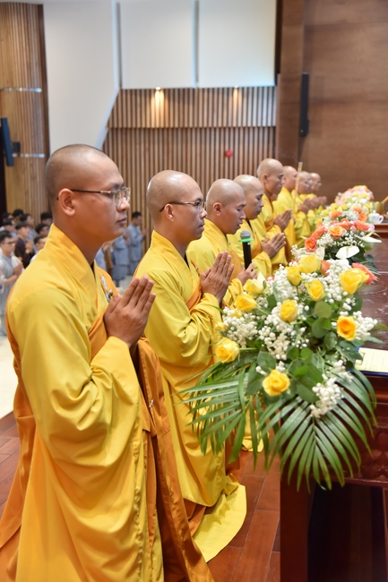 Seventh day of Summer Retreat 2022 at Hoang Phap Pagoda