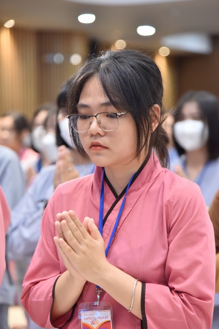 Seventh day of Summer Retreat 2022 at Hoang Phap Pagoda