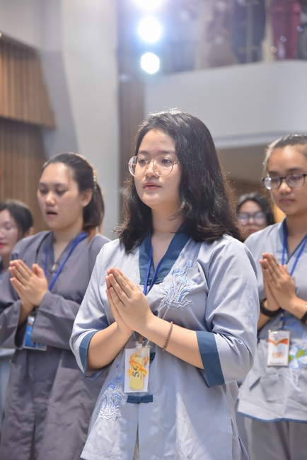 Seventh day of Summer Retreat 2022 at Hoang Phap Pagoda