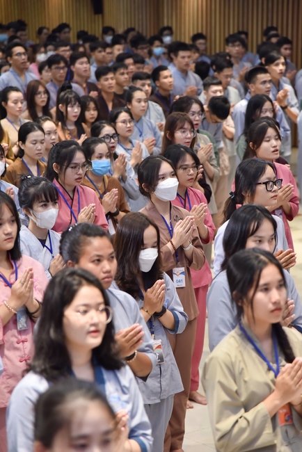 Seventh day of Summer Retreat 2022 at Hoang Phap Pagoda