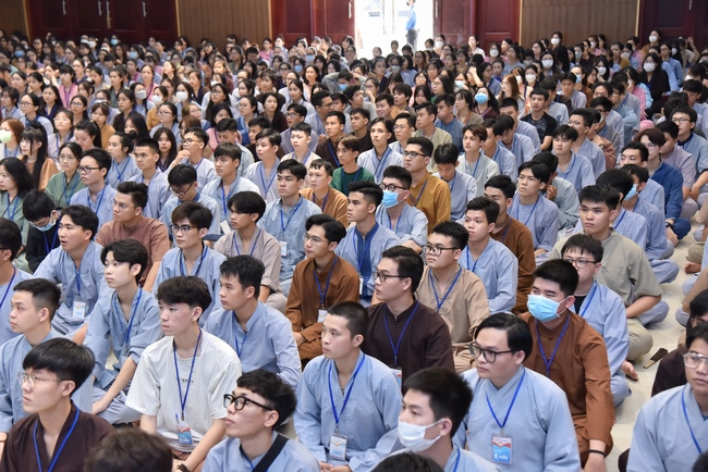 Seventh day of Summer Retreat 2022 at Hoang Phap Pagoda