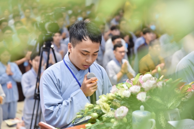 Seventh day of Summer Retreat 2022 at Hoang Phap Pagoda