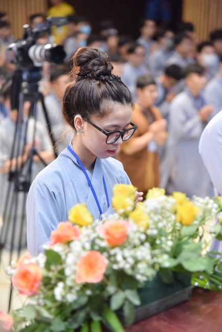 Seventh day of Summer Retreat 2022 at Hoang Phap Pagoda