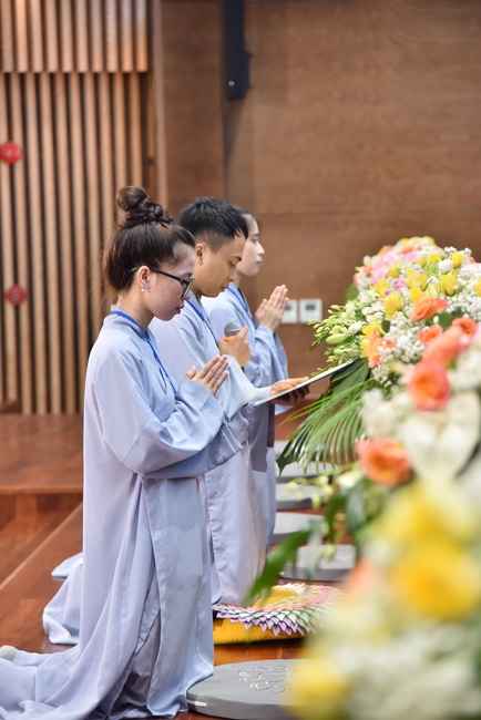 Seventh day of Summer Retreat 2022 at Hoang Phap Pagoda