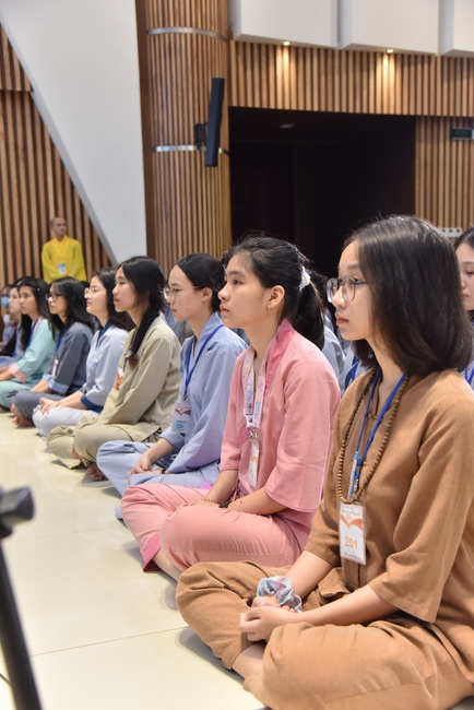 Seventh day of Summer Retreat 2022 at Hoang Phap Pagoda