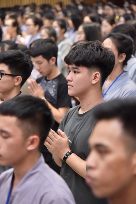 Seventh day of Summer Retreat 2022 at Hoang Phap Pagoda