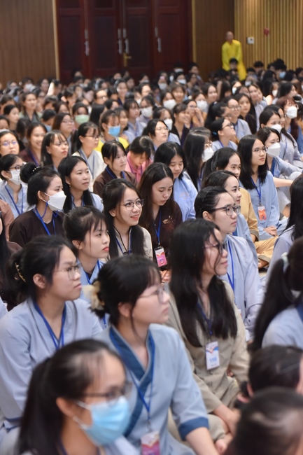 Seventh day of Summer Retreat 2022 at Hoang Phap Pagoda