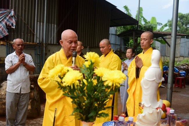 Lễ gia trì khởi công tạc tượng Phật