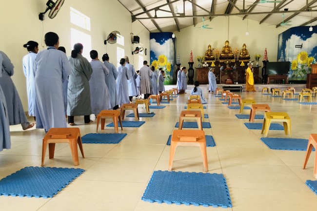 The 11th Retreat I have returned at Dong Cao Pagoda, Thanh Hoa