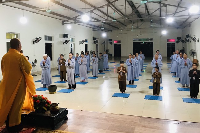 The 11th Retreat I have returned at Dong Cao Pagoda, Thanh Hoa