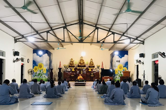 The 11th Retreat I have returned at Dong Cao Pagoda, Thanh Hoa