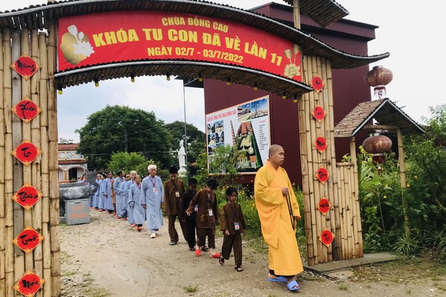 The 11th Retreat I have returned at Dong Cao Pagoda, Thanh Hoa