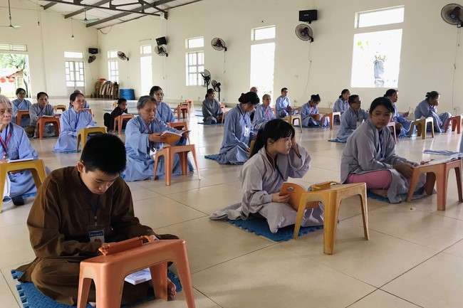 The 11th Retreat I have returned at Dong Cao Pagoda, Thanh Hoa