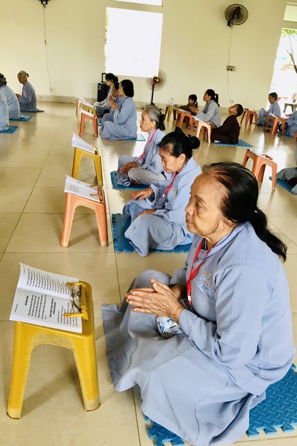 The 11th Retreat I have returned at Dong Cao Pagoda, Thanh Hoa