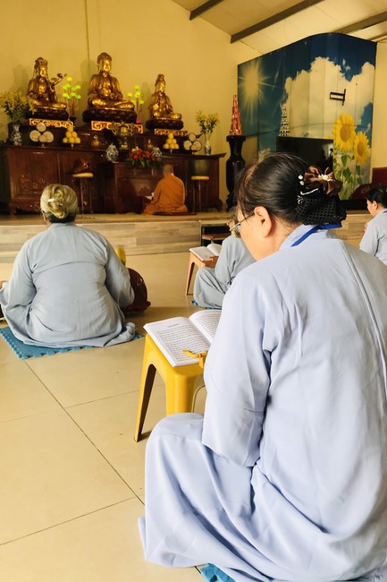 The 11th Retreat I have returned at Dong Cao Pagoda, Thanh Hoa