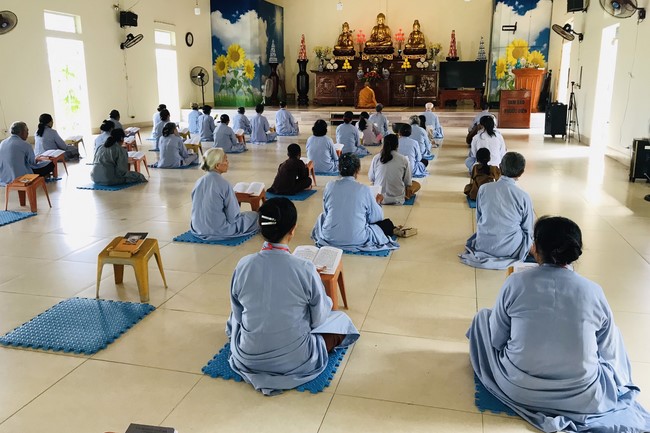 The 11th Retreat I have returned at Dong Cao Pagoda, Thanh Hoa