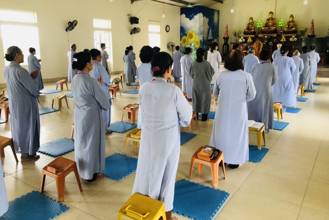 The 11th Retreat I have returned at Dong Cao Pagoda, Thanh Hoa