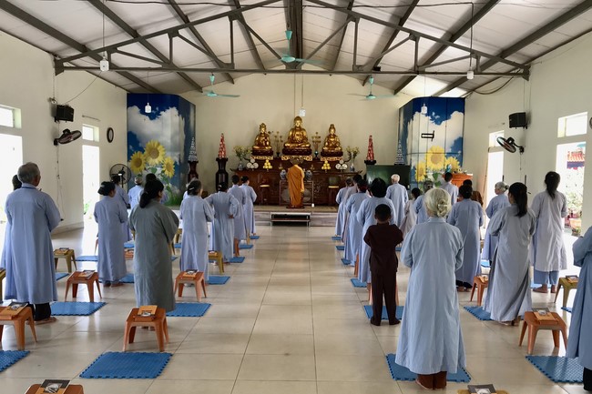 The 11th Retreat I have returned at Dong Cao Pagoda, Thanh Hoa