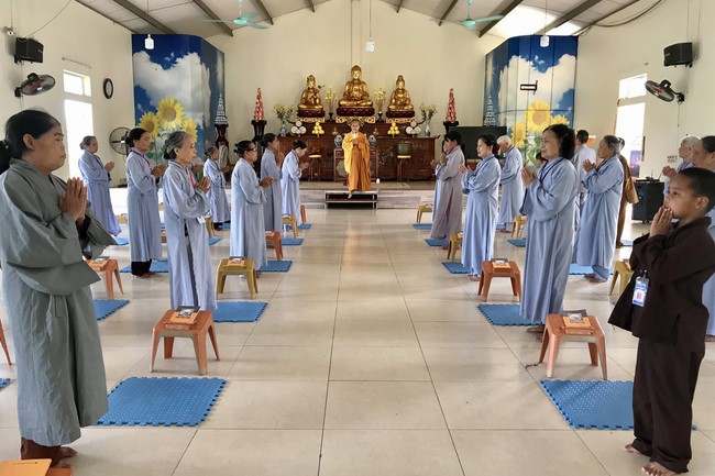 The 11th Retreat I have returned at Dong Cao Pagoda, Thanh Hoa