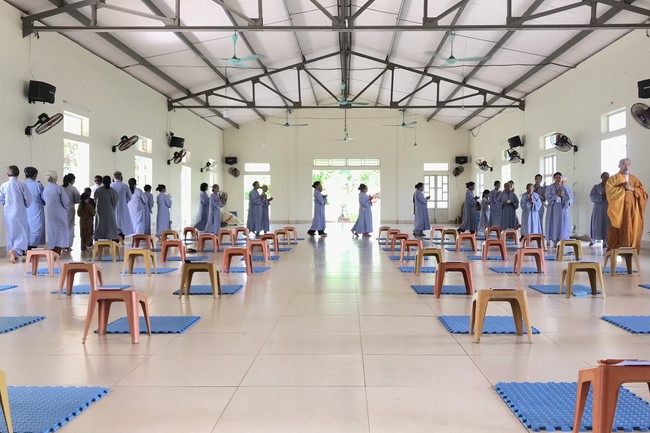 The 11th Retreat I have returned at Dong Cao Pagoda, Thanh Hoa