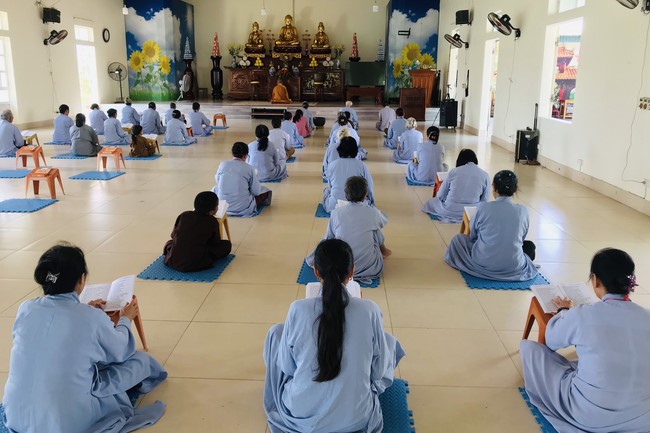 The 11th Retreat I have returned at Dong Cao Pagoda, Thanh Hoa