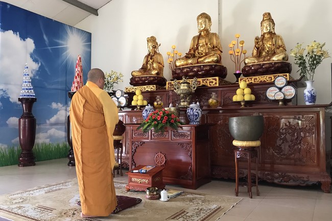 The 11th Retreat I have returned at Dong Cao Pagoda, Thanh Hoa
