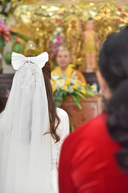 Wedding Ceremony at the pagoda