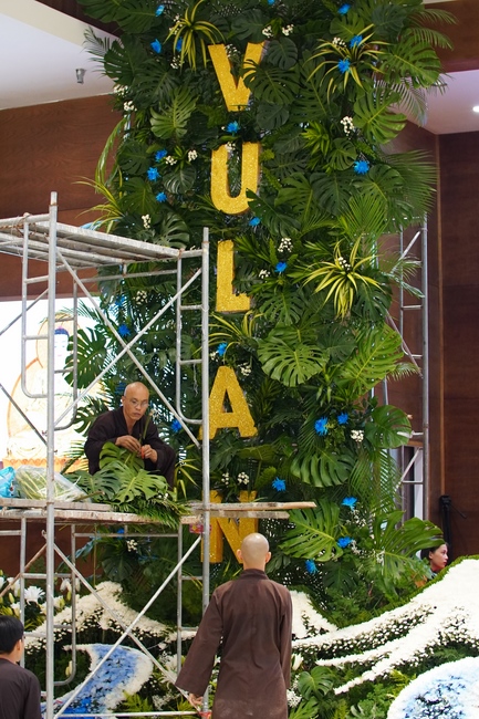 Công tác chuẩn bị Đại lễ Vu Lan Báo Hiếu 2022