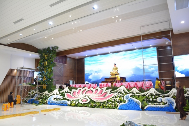 Công tác chuẩn bị Đại lễ Vu Lan Báo Hiếu 2022