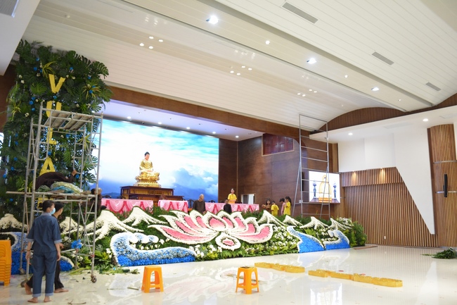 Công tác chuẩn bị Đại lễ Vu Lan Báo Hiếu 2022