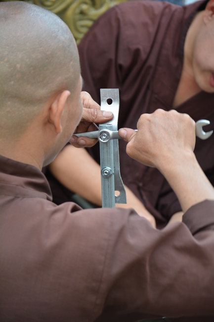 Công tác chuẩn bị Đại lễ Vu Lan Báo Hiếu 2022