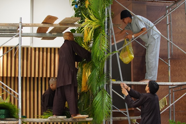 Công tác chuẩn bị Đại lễ Vu Lan Báo Hiếu 2022