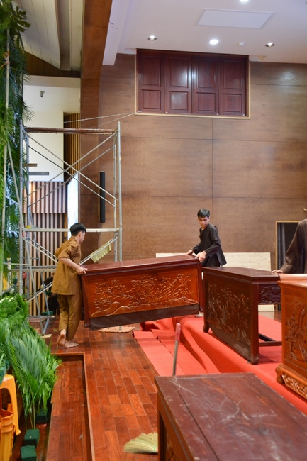 Công tác chuẩn bị Đại lễ Vu Lan Báo Hiếu 2022