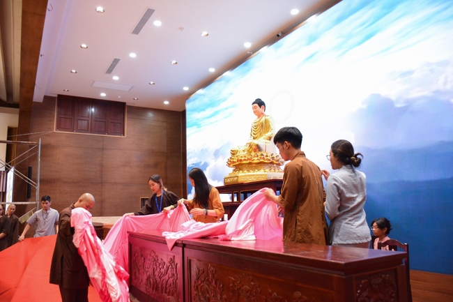 Công tác chuẩn bị Đại lễ Vu Lan Báo Hiếu 2022