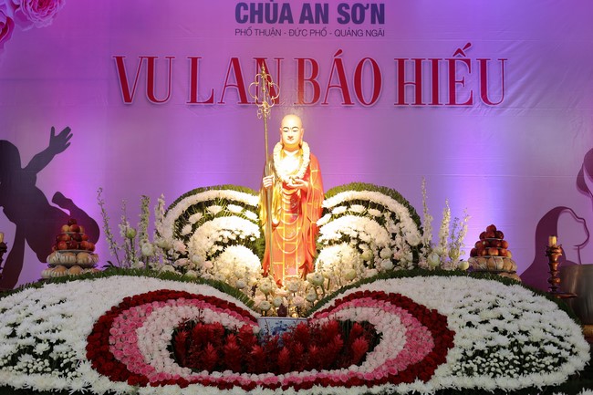 The Great Ullambana Ceremony 2022 at An Son Pagoda, Quang Ngai